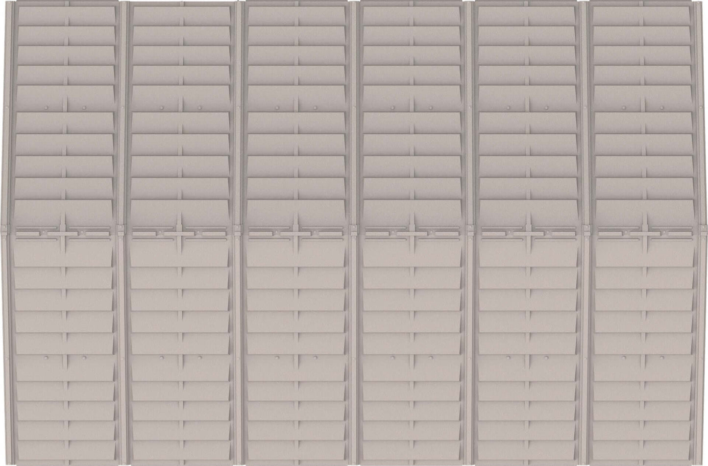 Duramax vinyl garage roof panel featuring textured design for durability and style