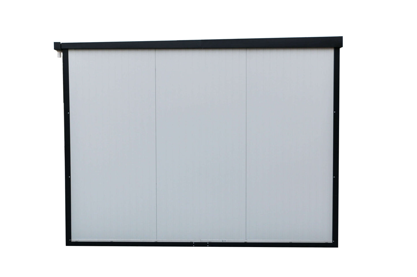 Duramax 13x10 Flat Roof Insulated Building, ideal storage solution with modular easy-assembly design for any weather.