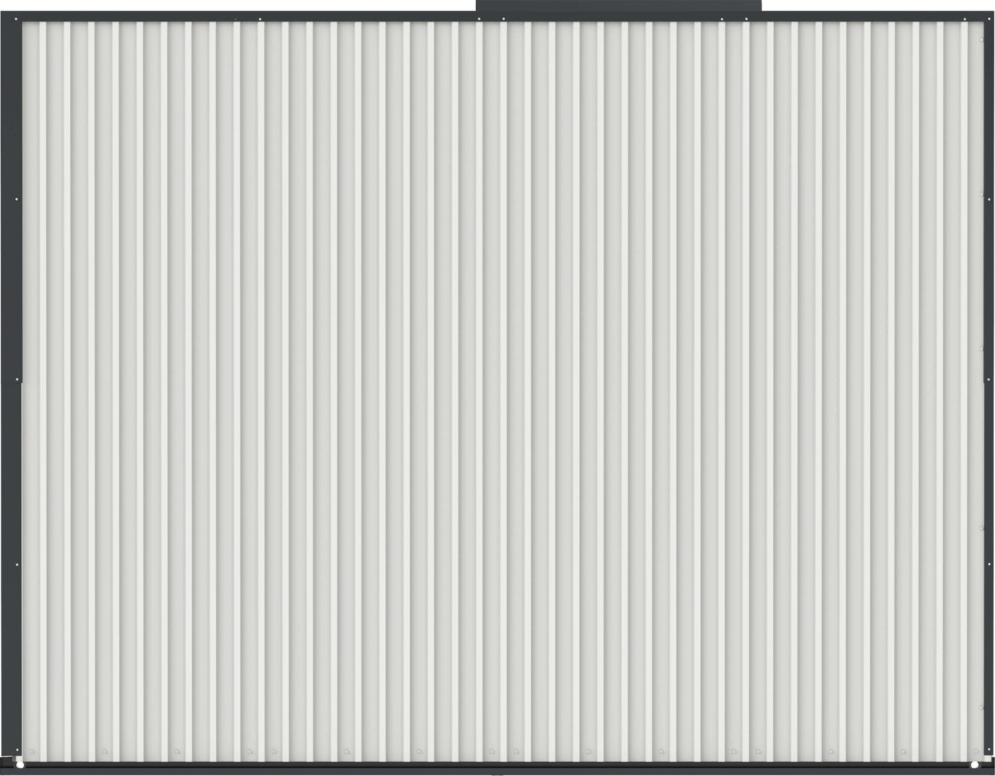 Duramax 13x10 Flat Roof Insulated Building Panel, durable design for all weather storage needs.