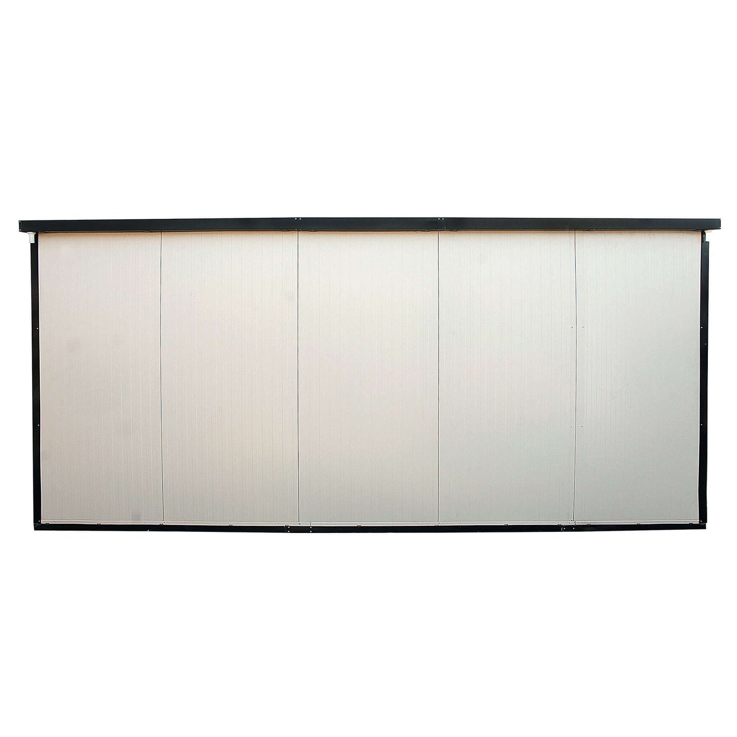 Duramax 16x10 flat roof insulated building, showcasing strong galvanized steel and eco-friendly insulation for versatile use.