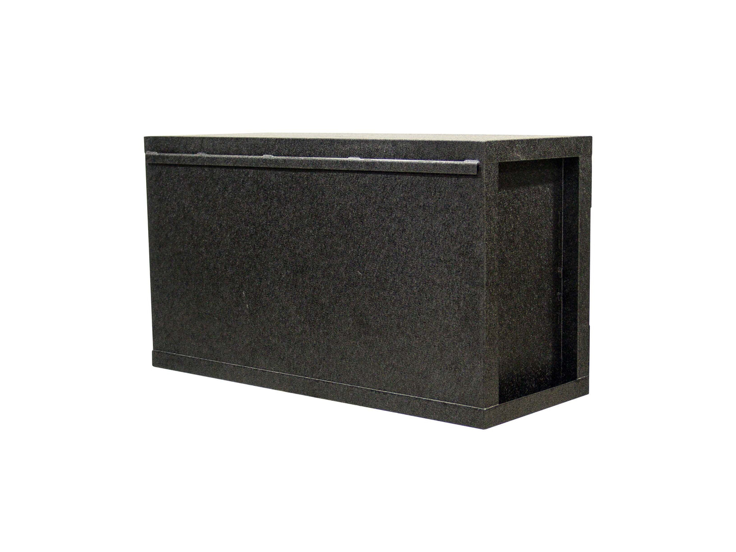 Duramax 36 Inch Industrial Wall Cabinet model 68030 with a sleek, dark finish, ideal for heavy-duty workspace organization.
