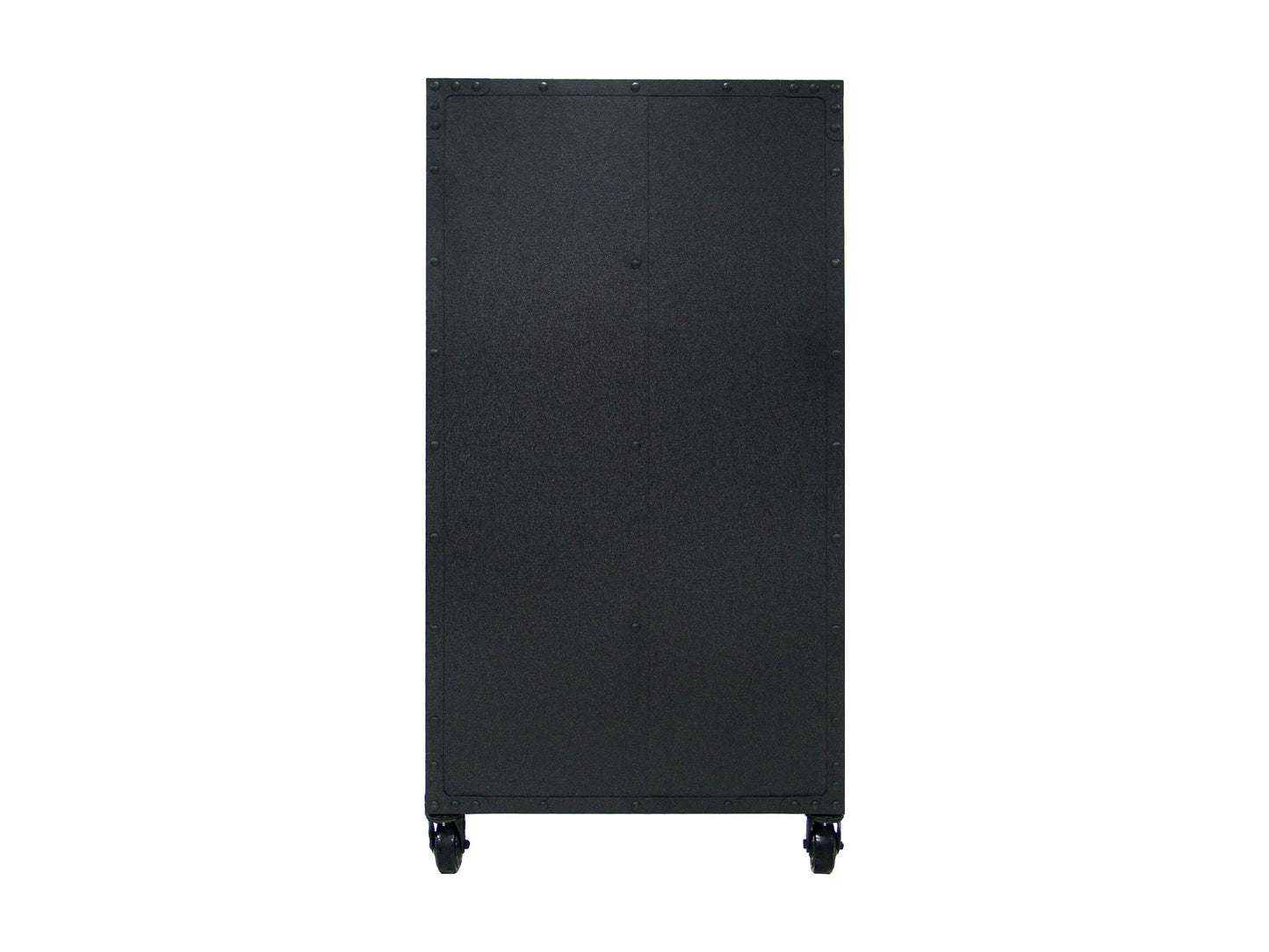Duramax 36x72 Industrial Cabinet with Metal and Wood Shelves on Wheels