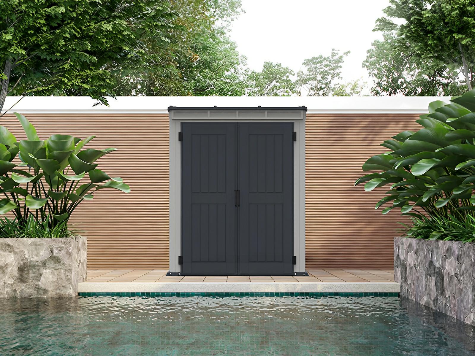 Duramax 5x3 YardMate Vinyl Shed w/ Floor 05325