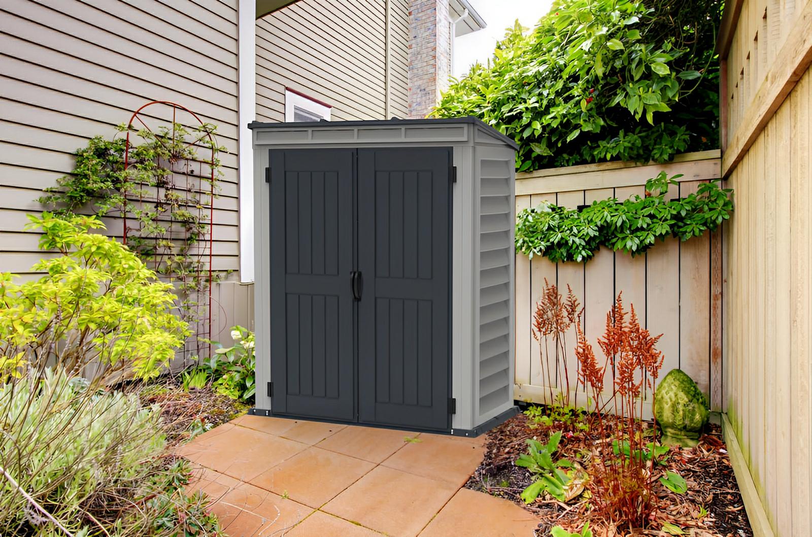 Duramax 5x3 YardMate Vinyl Shed w/ Floor 05325