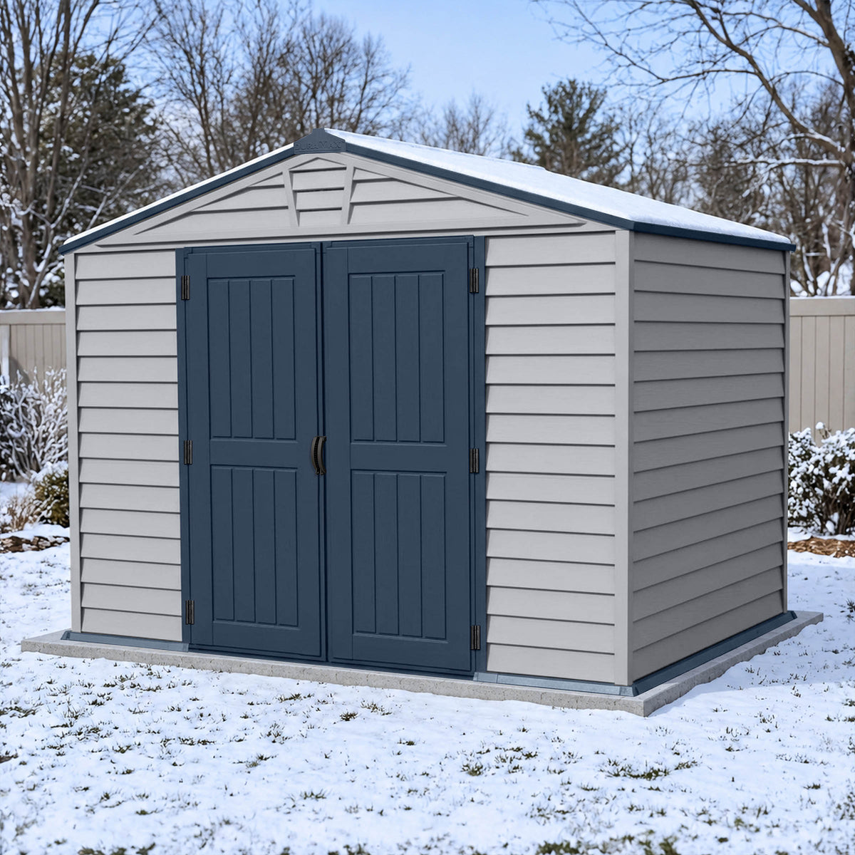 Duramax 10.5x8 StoreMax PLUS Vinyl Shed w/ Floor 30225