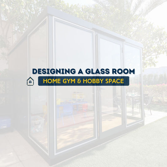 Designing a Glass Room That Doubles as a Home Gym or Hobby Space