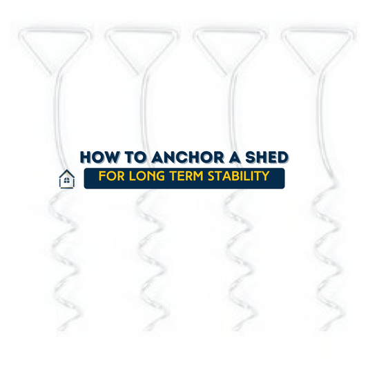 How to Anchor a Shed for Long-Term Stability