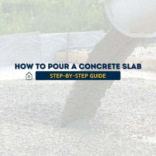 How to Pour a Concrete Slab for a Shed (Step-by-Step Guide)