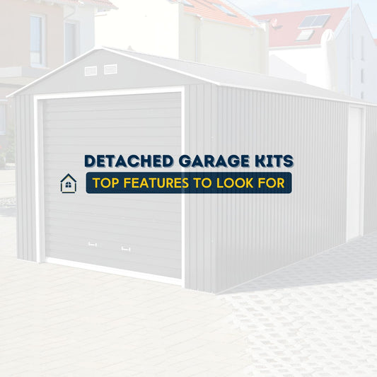 Top Features to Look for in a Detached Garage Kit