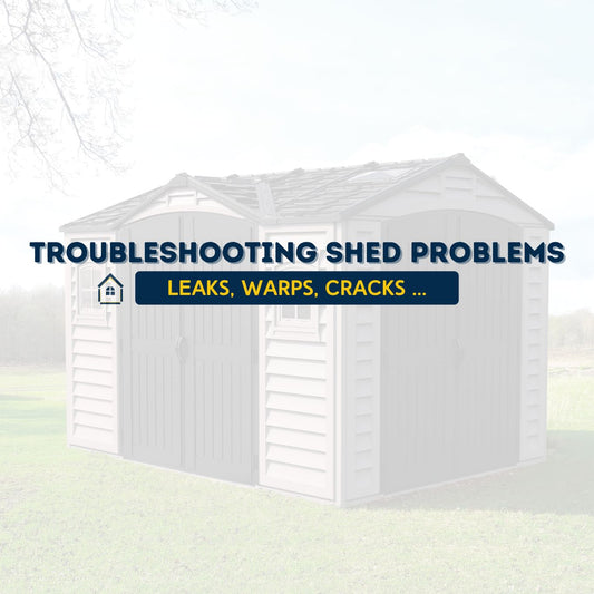 Troubleshooting Common Shed Problems (Leaks, Warps, Cracks)
