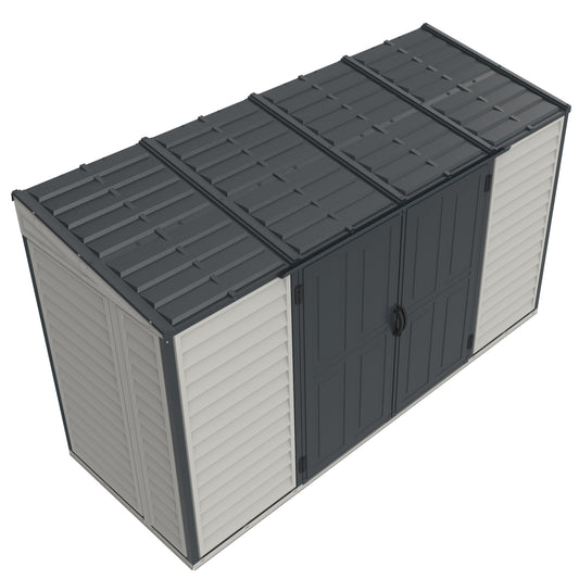 Duramax 10x4 SideMate PLUS Pro Vinyl Shed w/ Double Doors 36825