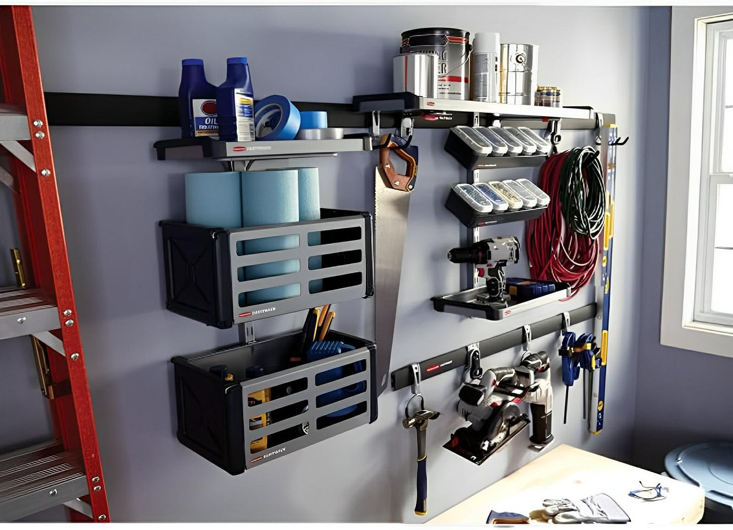 Rubbermaid FastTrack Storage System Rail - 48 inch 08710