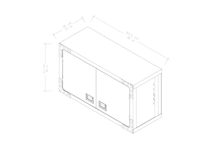 Duramax 36 In Industrial Wall Cabinet 68030