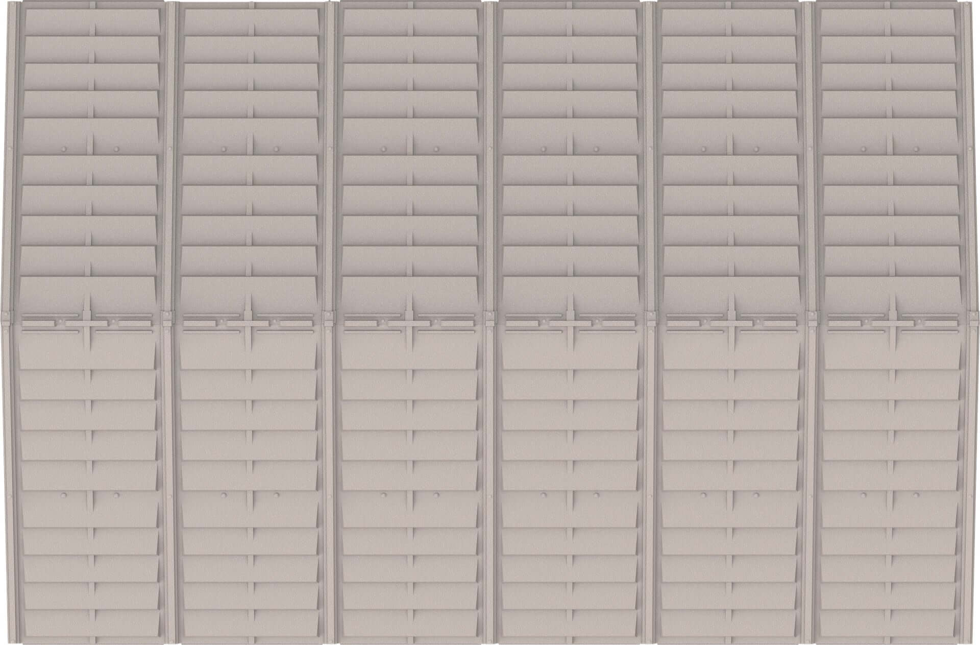 Duramax vinyl garage roof panel featuring textured design for durability and style