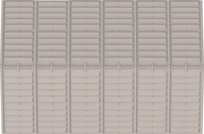 Duramax vinyl garage roof panel featuring textured design for durability and style