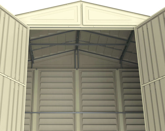Duramax 10x5 WoodBridge Vinyl Shed w/ Foundation 00283 