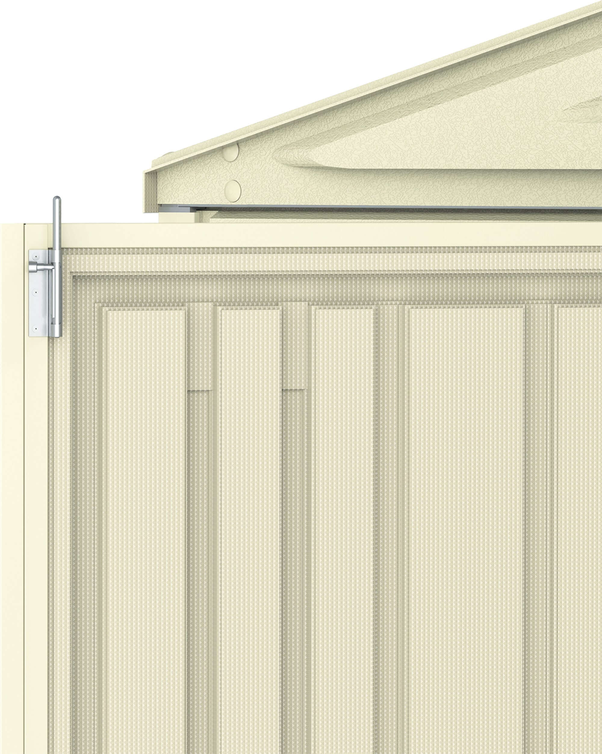 Duramax 10.5x5 WoodBridge Vinyl Shed w/ Foundation 00283