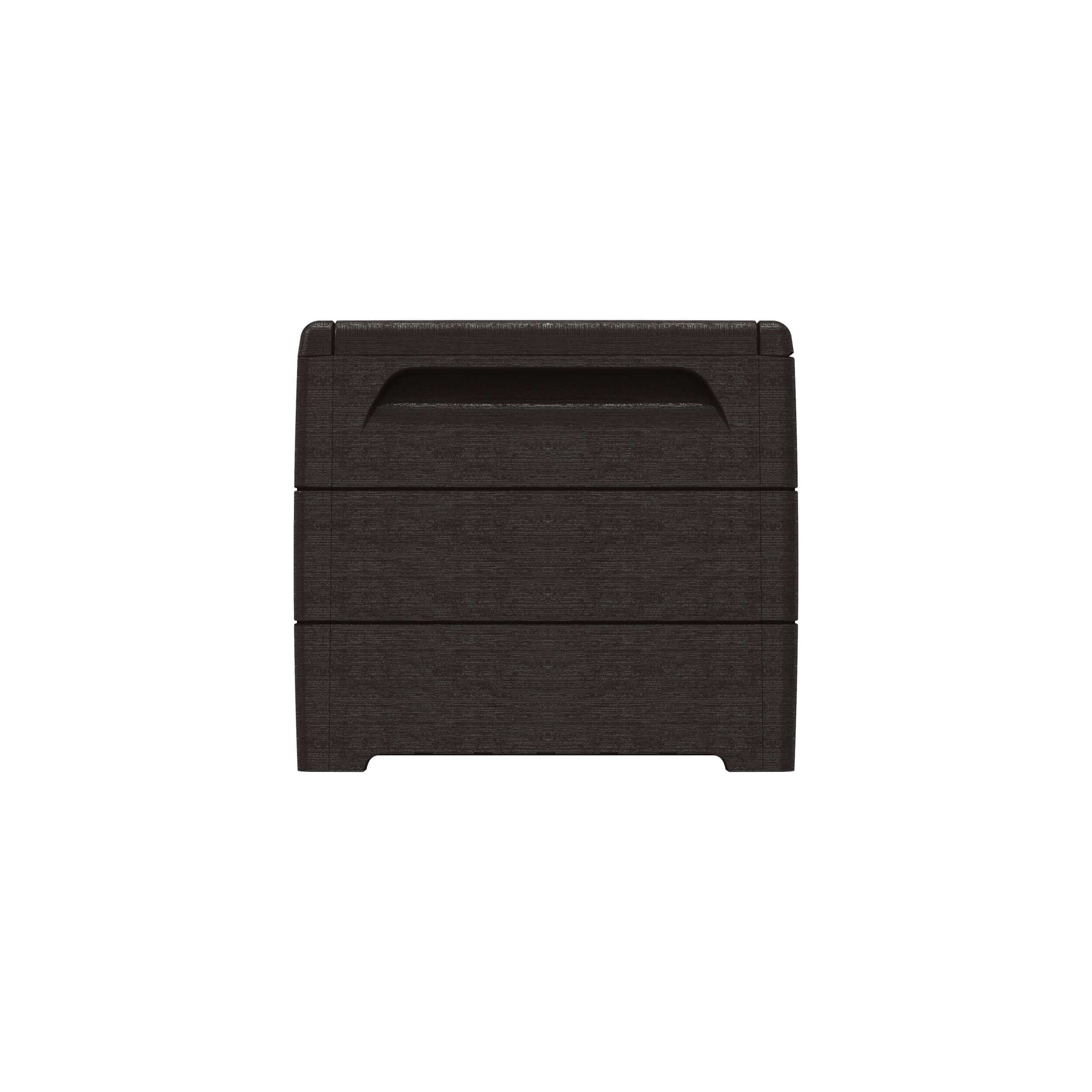 Duramax 110 Gal. Cedar Grain Deck Box Brown 86602