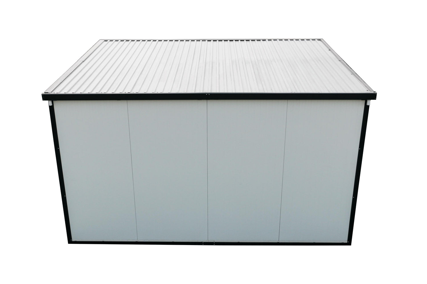 Duramax 13x10 Flat Roof Insulated Building 30832, ideal for versatile storage, weatherproof and easy to assemble.