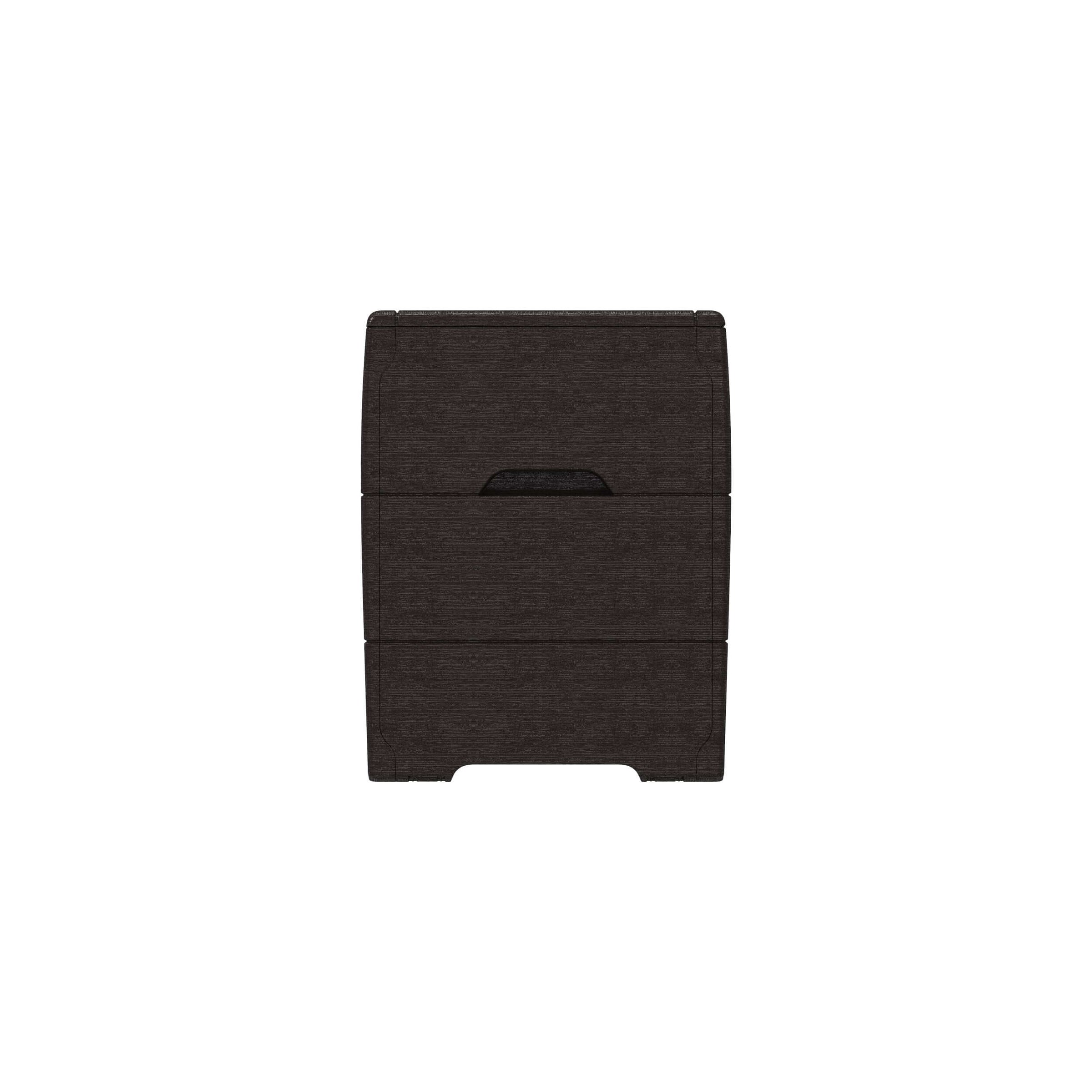 Duramax 71 Gallon Deck Box Brown 86601