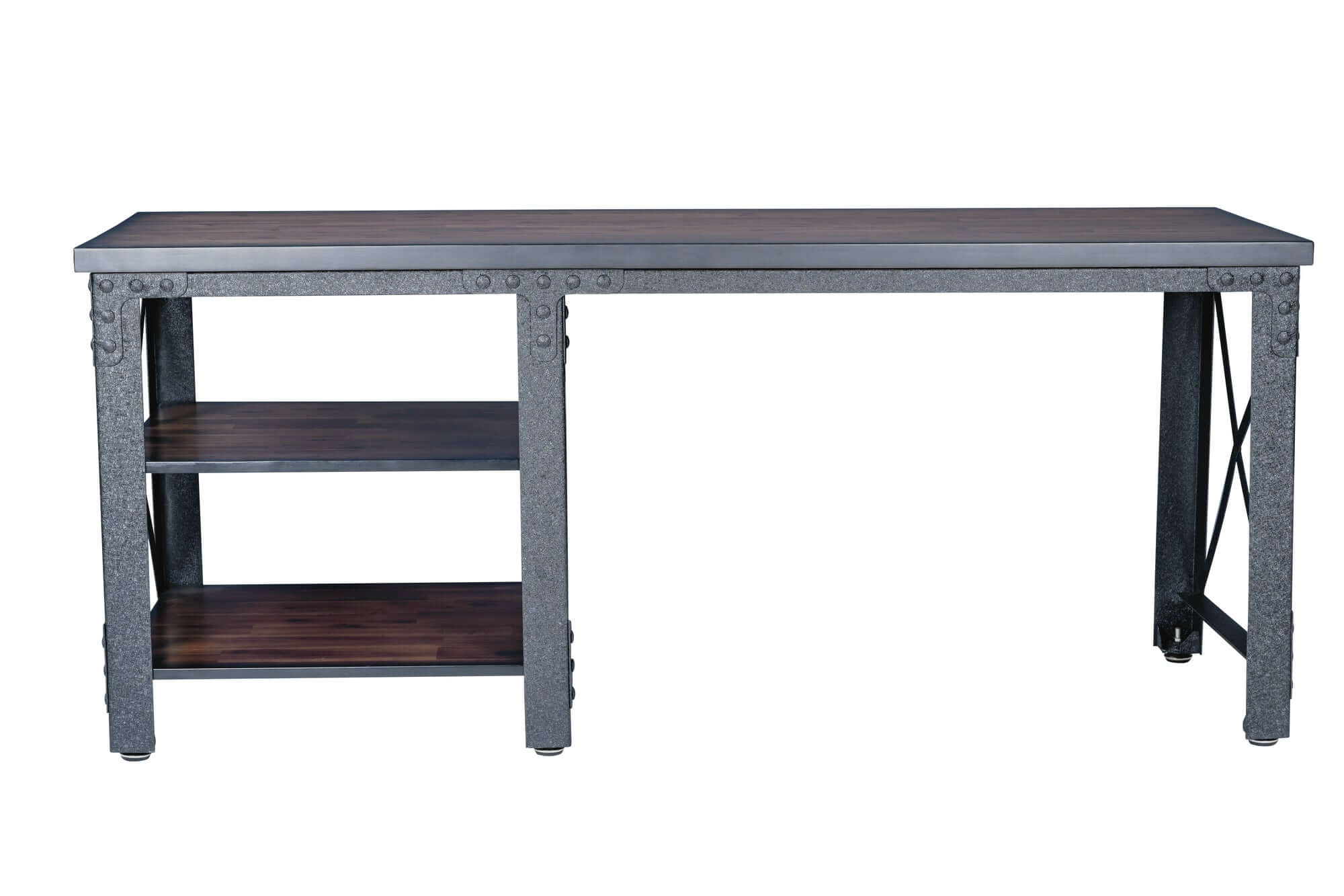Duramax 72 In Weston Industrial Metal & Wood desk 68052