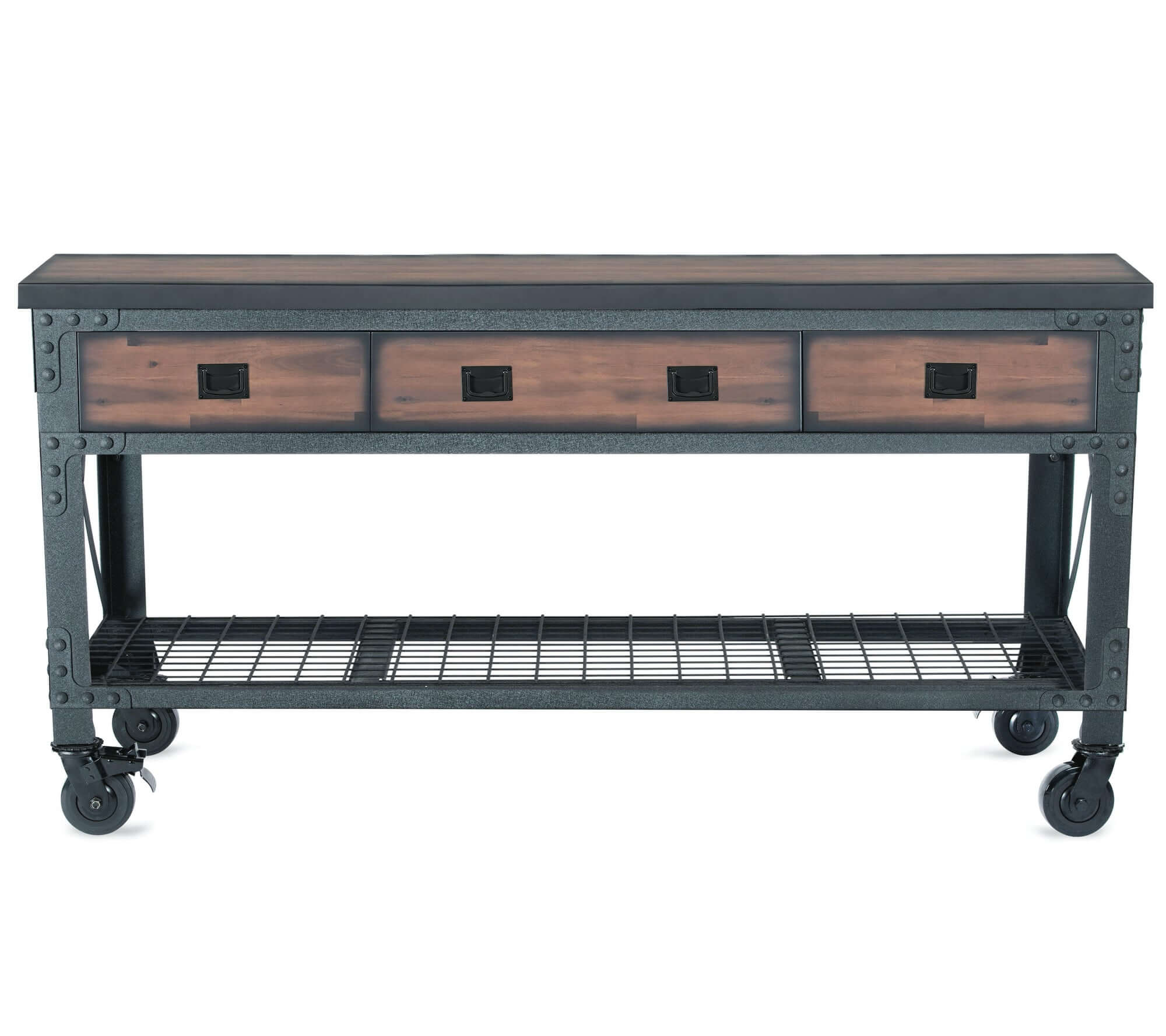Duramax 72 x 24 in 3-Drawer Rolling Industrial Workbench 68001