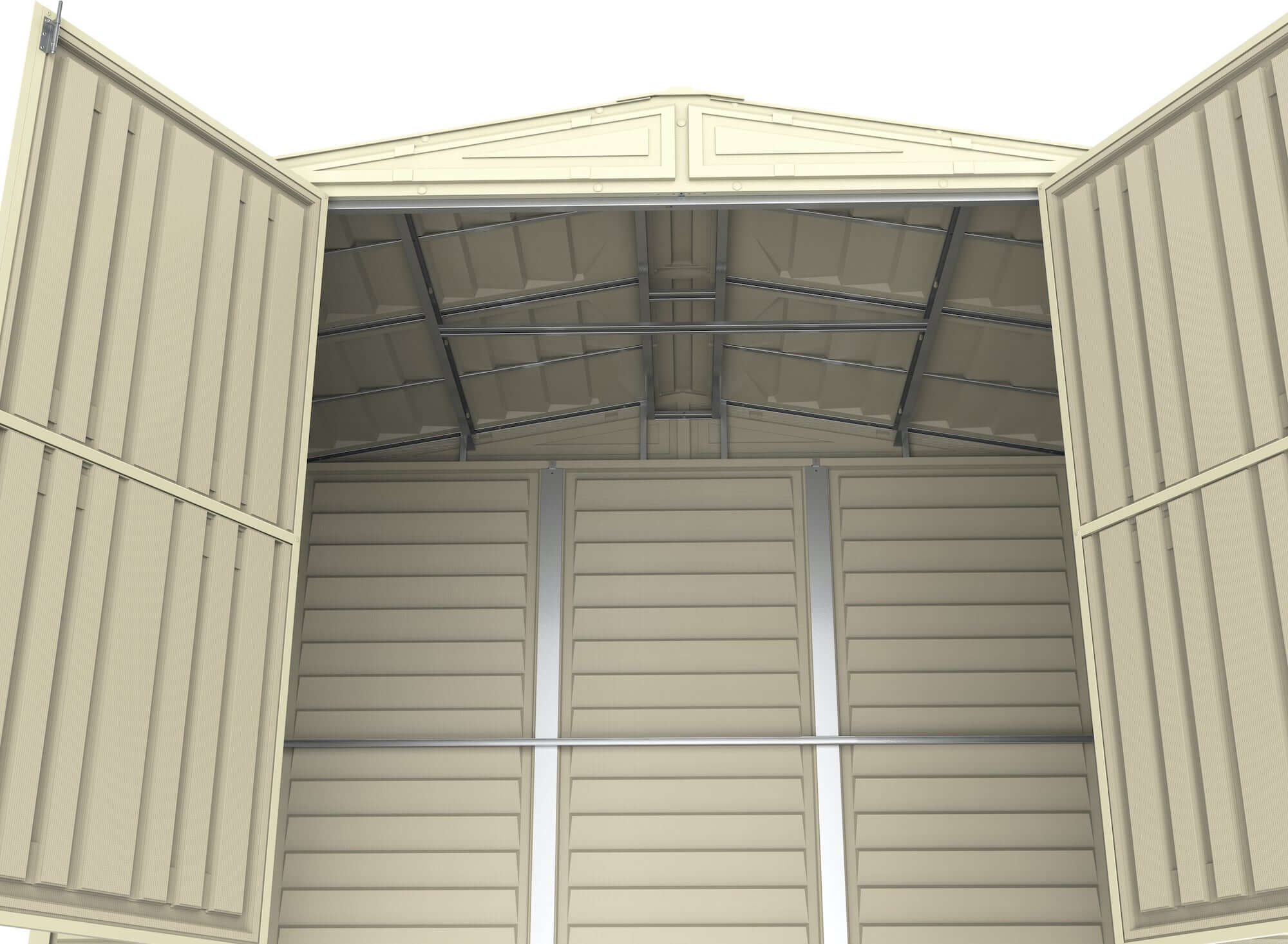 Duramax 8x6 DuraMate Vinyl Shed w/ Foundation 00184