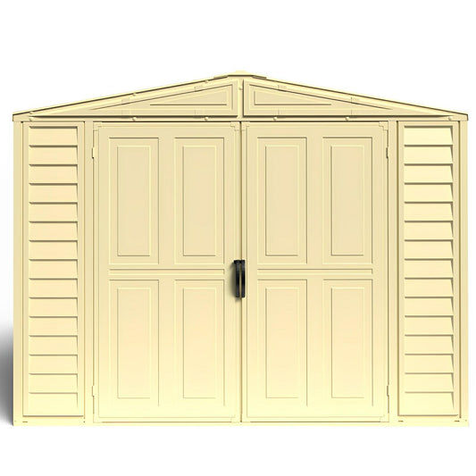 Duramax 8x8 DuraMate Vinyl Shed w/ Foundation 00384 
