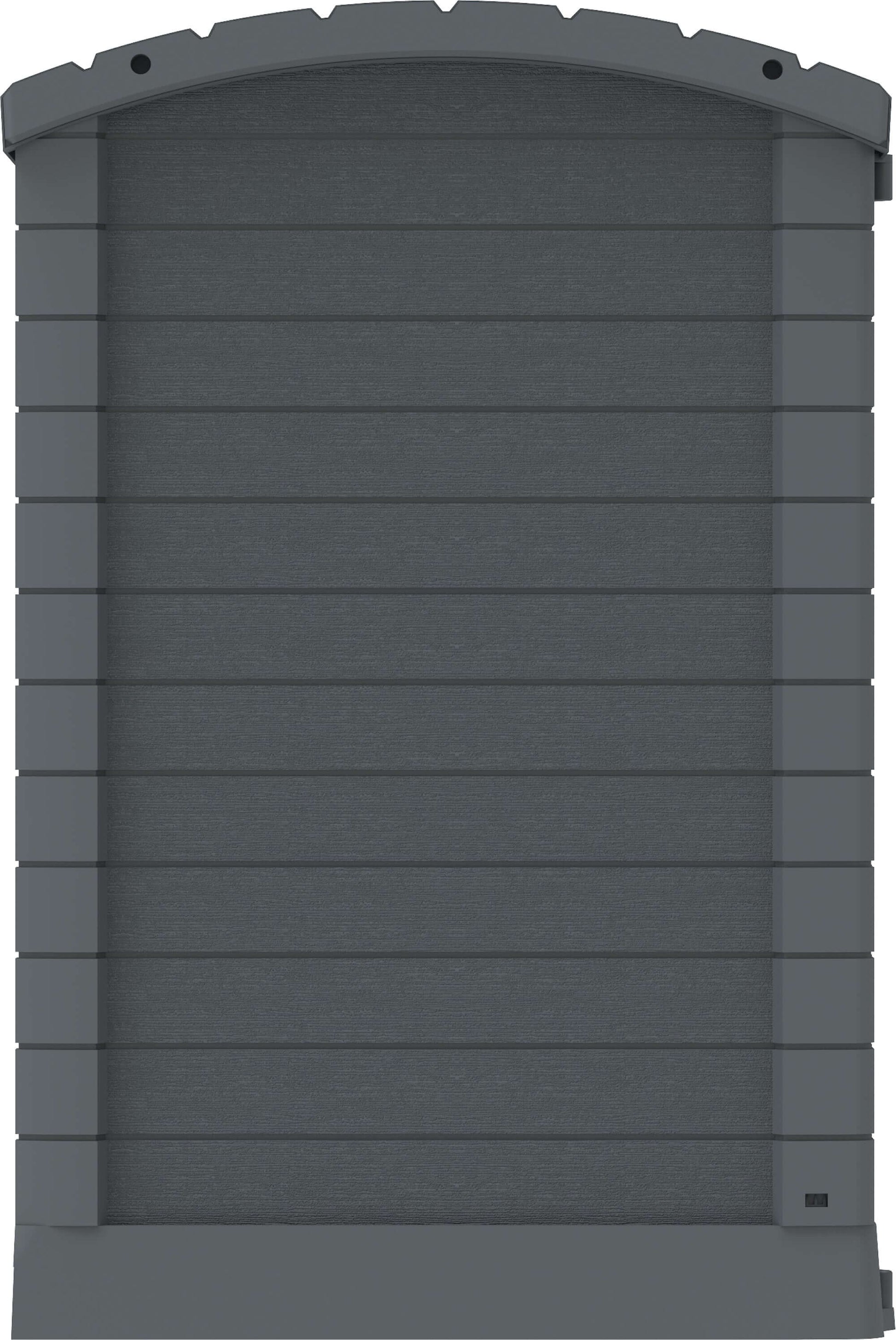 Duramax Storeaway Arc Lid 1200L Gray 86633 weatherproof garden shed for outdoor tools and accessories storage