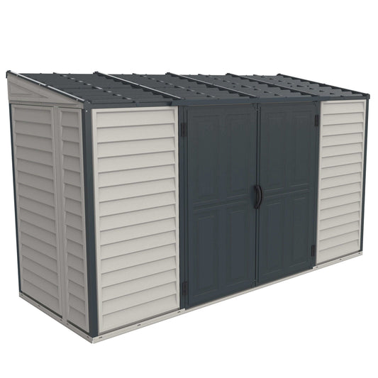 Duramax Vinyl Shed 10x4 SideMate Plus ProStorage 36825