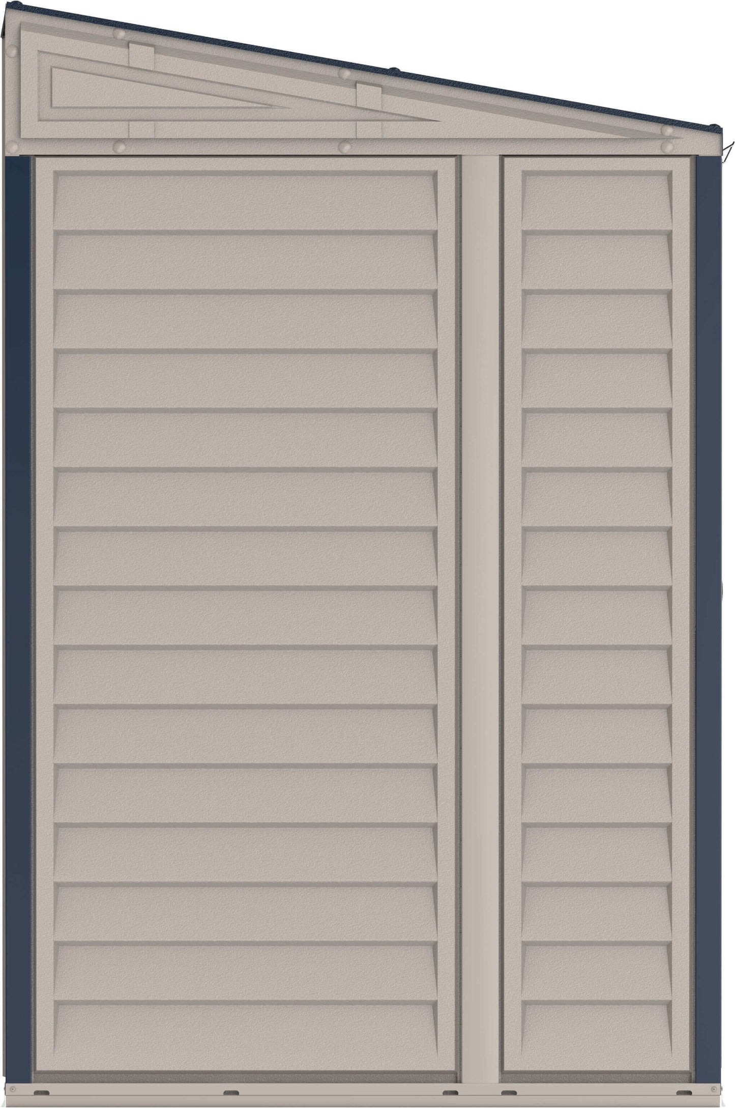 Duramax Vinyl Shed 10x4 SideMate Plus ProStorage featuring sleek design for convenient outdoor storage near home