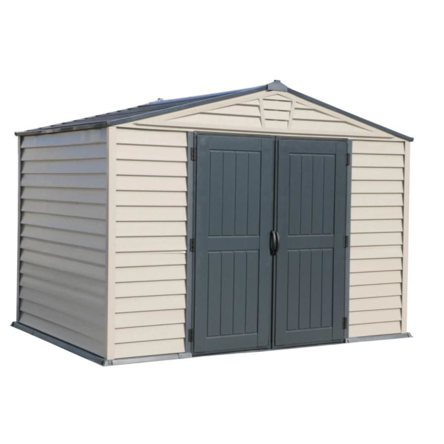 Duramax Vinyl Shed 10x8 StoreMax Plus w/ Floor 30225