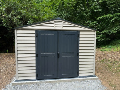 Duramax Vinyl Shed 10x8 StoreMax Plus w/ Floor 30225