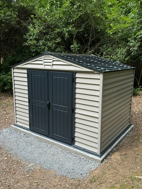 Duramax Vinyl Shed 10x8 StoreMax Plus w/ Floor 30225