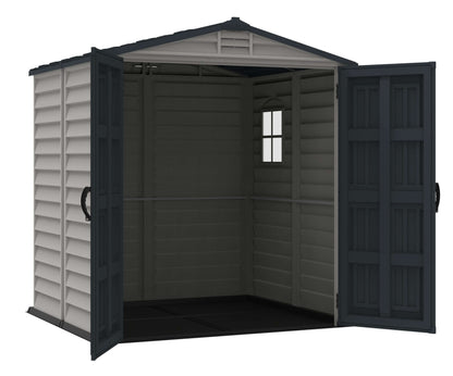 Duramax Vinyl Shed 6x6 StoreMate Plus w/ Floor 30425