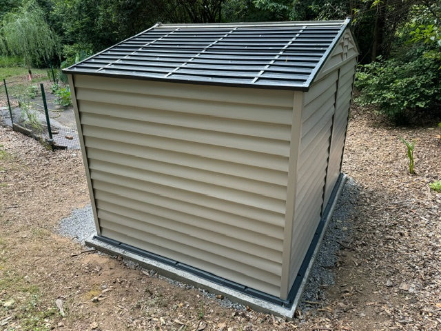 Duramax Vinyl Shed 10x8 StoreMax Plus w/ Floor 30225