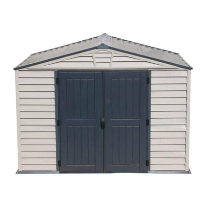 Duramax Vinyl Shed 10x8 StoreMax Plus w/ Floor 30225