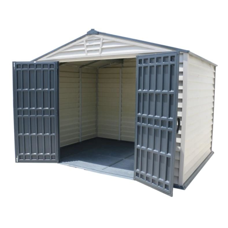 Duramax Vinyl Shed 10x8 StoreMax Plus w/ Floor 30225