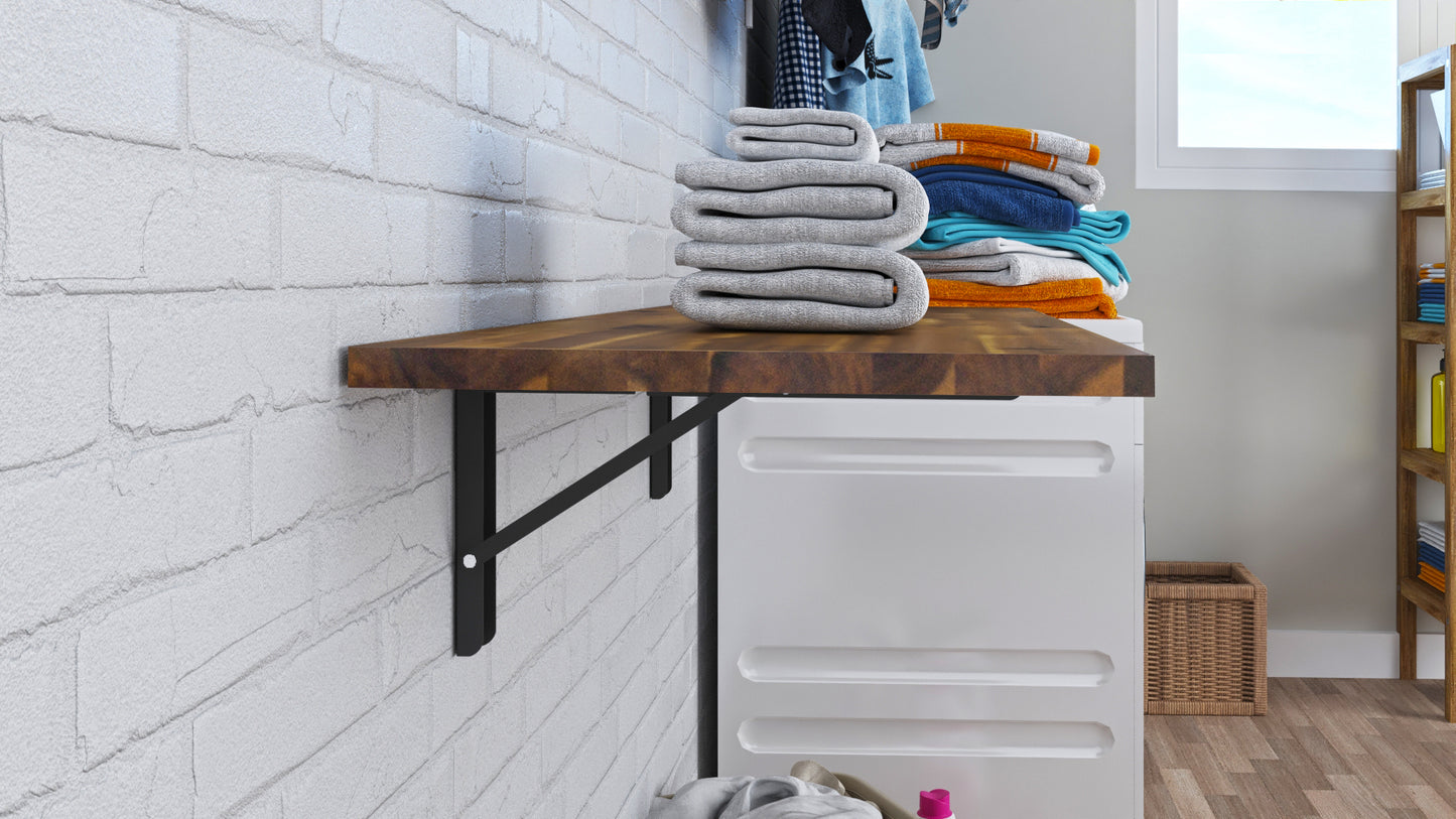 Duramax Spence 48 in. Wall Mounted Folding Table 68032