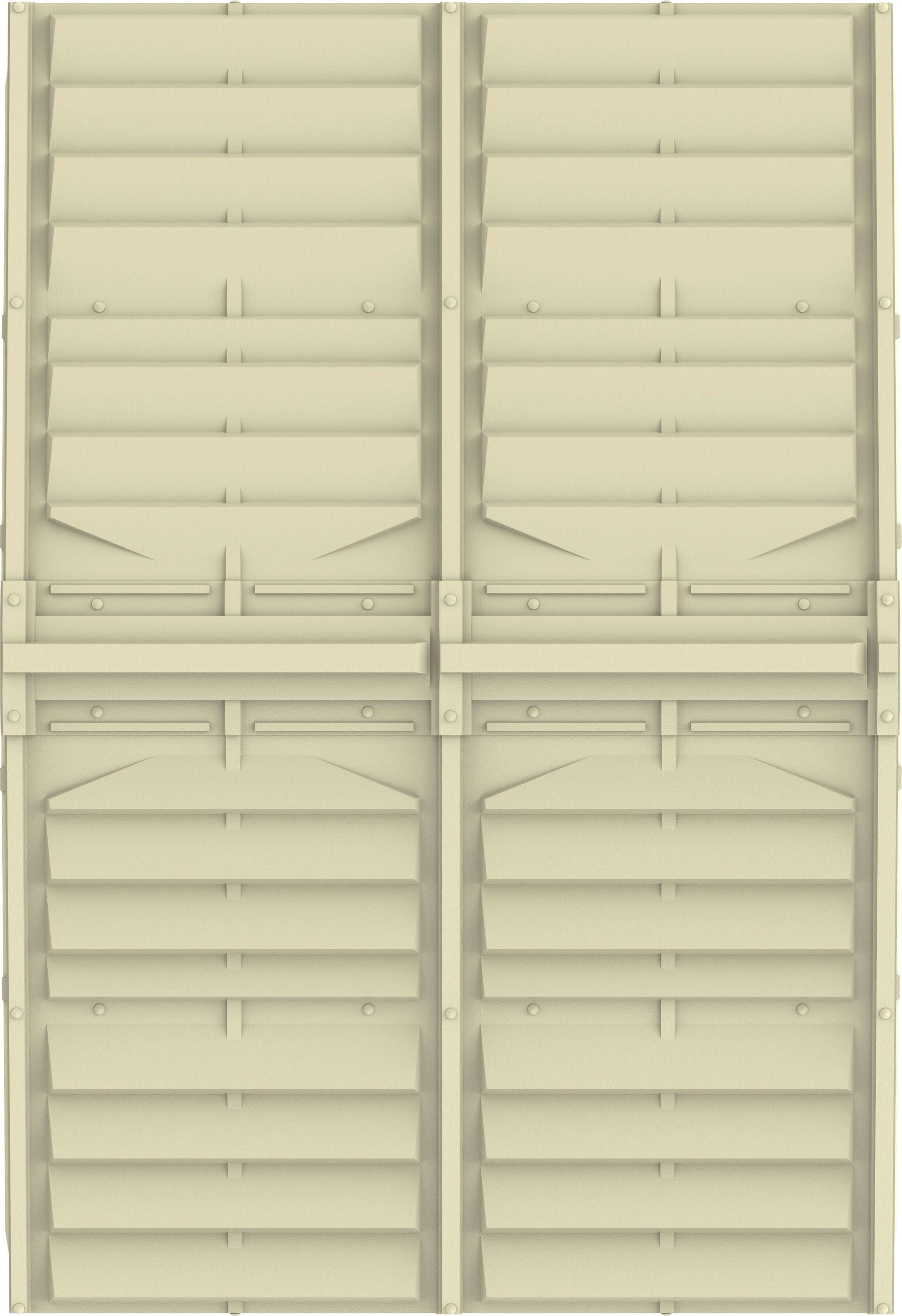 Duramax 8x8 DuraMate Vinyl Shed w/ Foundation 00384