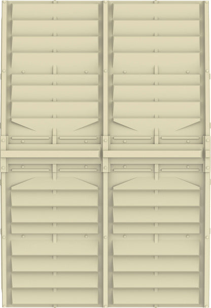 Duramax 8x8 DuraMate Vinyl Shed w/ Foundation 00384