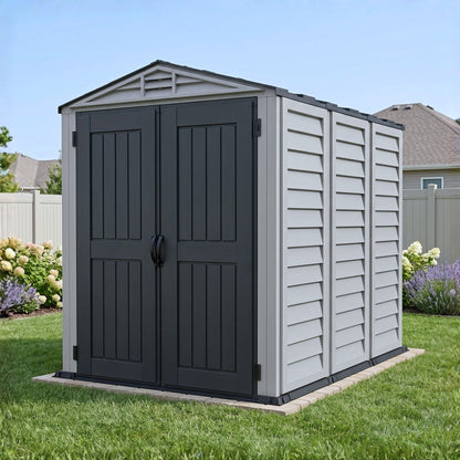Duramax 5x8 YardMate PLUS Vinyl Shed w/ Floor 35825