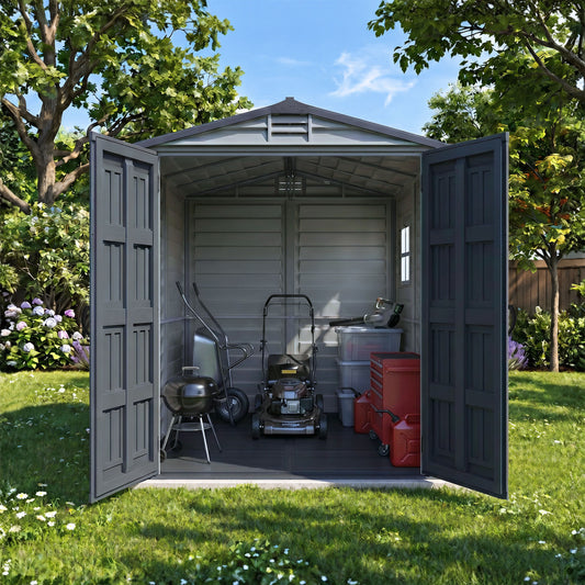 Duramax 6x6 StoreMate PLUS Vinyl Shed w/ Floor 30425 