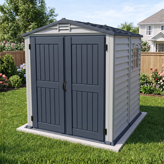 Duramax 6x6 StoreMate PLUS Vinyl Shed w/ Floor 30425 