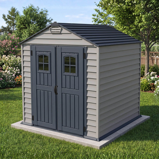 Duramax 7x7 StoreMax PLUS Vinyl Shed w/ Floor 30325 