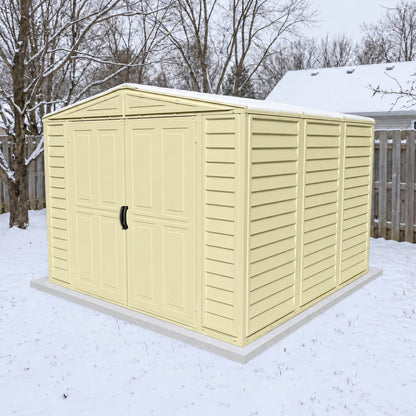Duramax 8x8 DuraMate Vinyl Shed w/ Foundation 00384