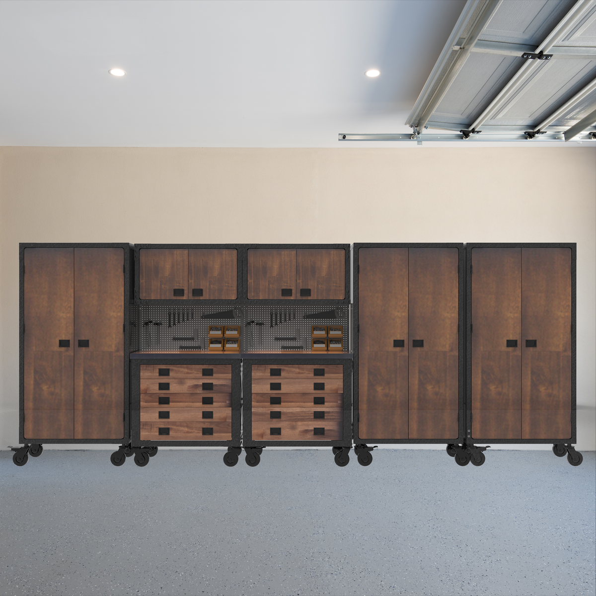 Duramax 7-Piece Garage Storage Combo Set with Tool Chests, Wall